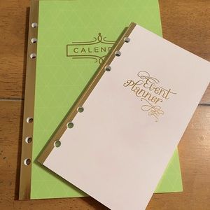 Calendar and Event Planner notebooks